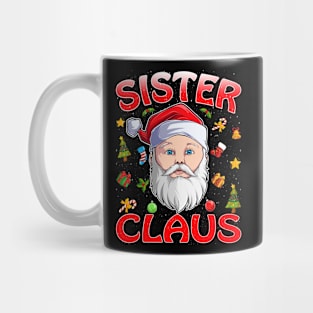 Sister Santa Claus Christmas Matching Costume Mug